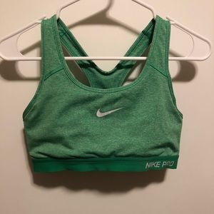 Nike dri fit sports bra